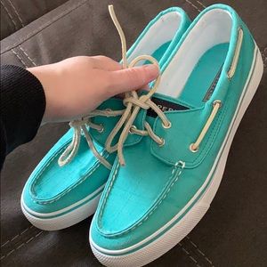 Brand new Teal Sperry’s!